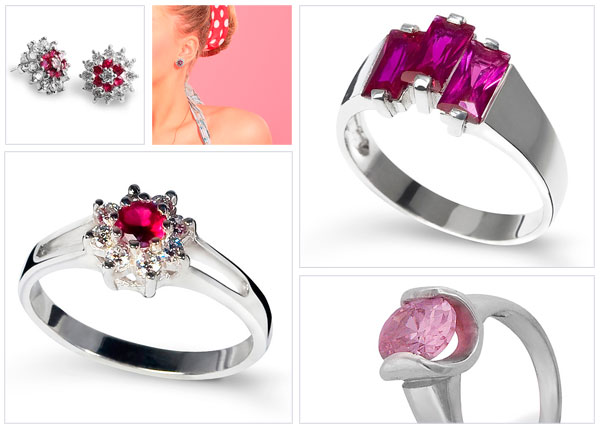 pink fashion accessories