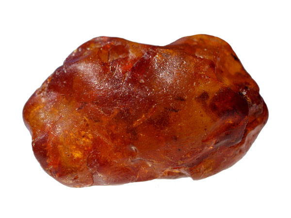 Unpolished Amber Stone